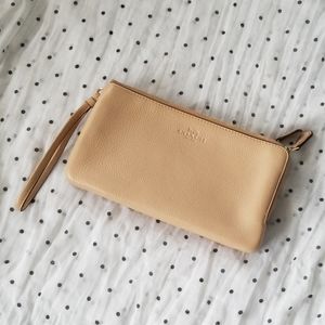 Coach blush wristlet **brand new**